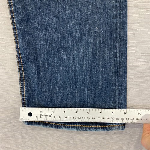 Silver Grayson Jeans Herren 36 x 32 Relaxed Fit Straight Leg Medium Wash Denim - Bild 13 von 17