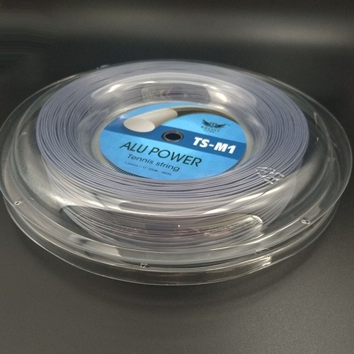 Cuerda de tenis Big Banger aluminio potencia duradera sin pinchazos cuerda marca --gris - Imagen 6 de 6