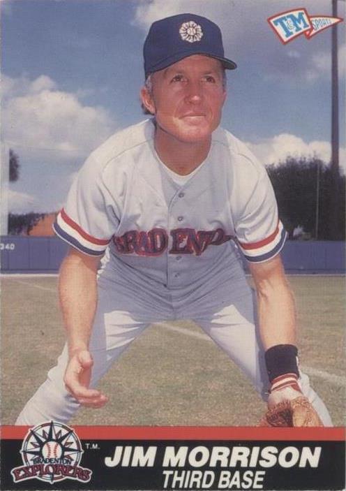 1989-90 T&M Senior Professional Baseball Association - Jimmy Morrison #81 - 1 of 1