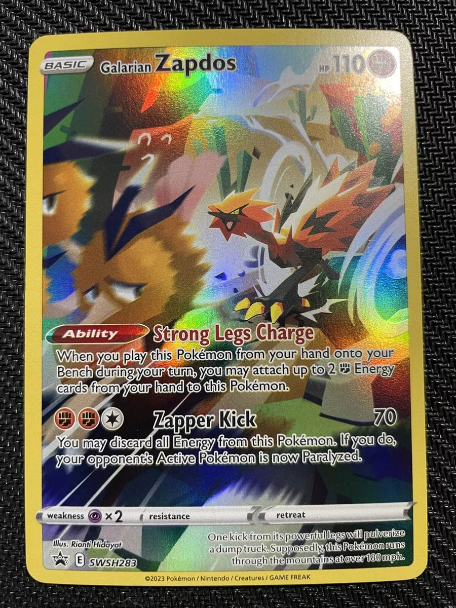 Galarian Zapdos SWSH Black Star Promos, Pokémon