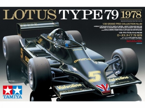 Tamiya 20060 1/20 F1 Car Model Kit John Player Team Lotus Type 79