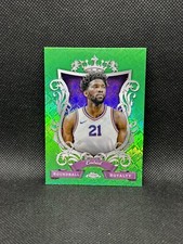 2023-24 Topps Chrome Joel Embiid Roundball Royalty Green Logo Refractor SP 🏀