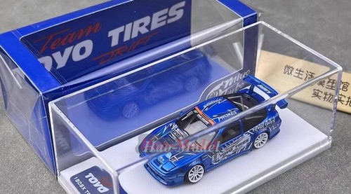 Micro turbo 1:64 Nissan 180SX Alloy Metal Diecast Car Model Display Ornaments - Foto 14 di 26