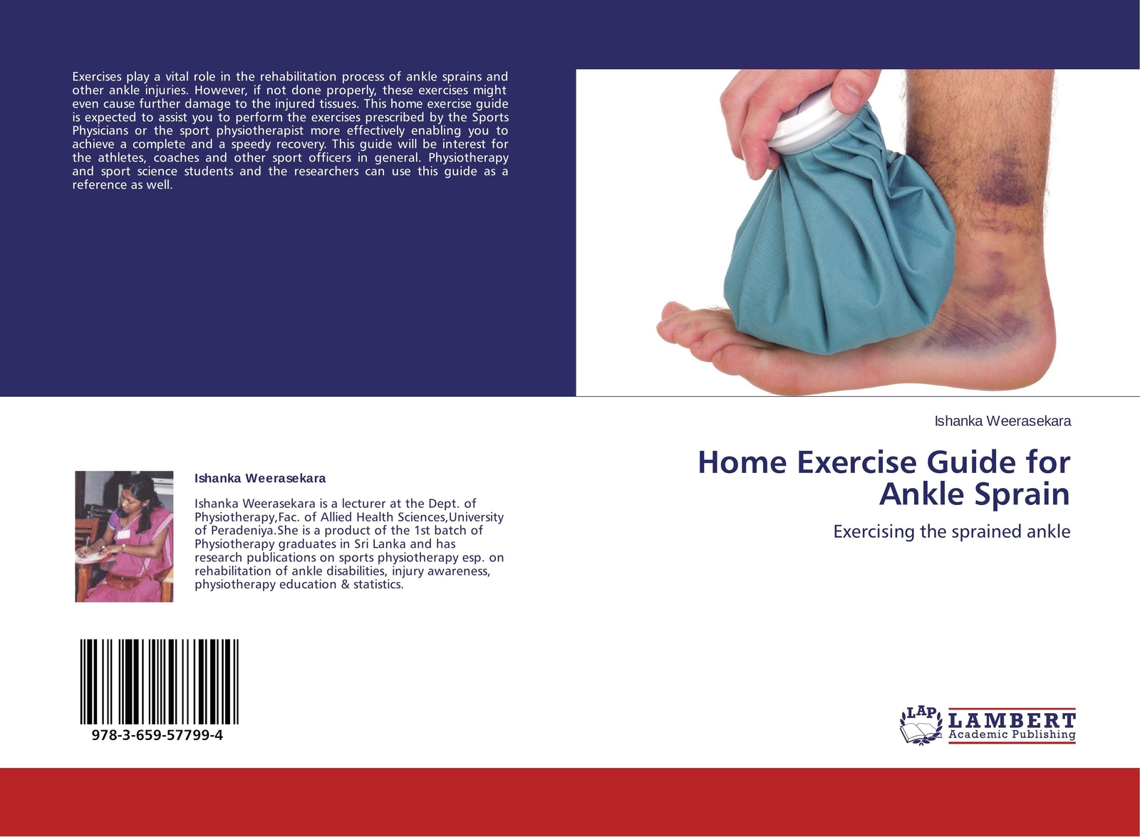 Ishanka Weerasekara | Home Exercise Guide For Ankle Sprain |