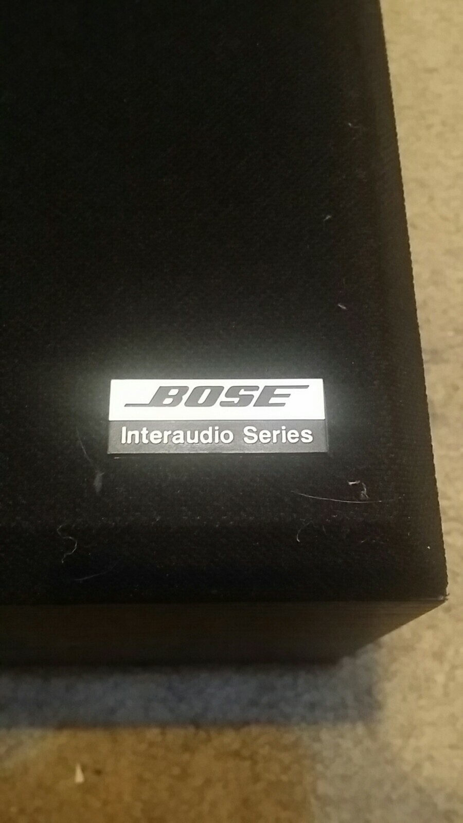 Bose Interaudio 2000 Bookshelf Stereo Speakers Pair, Black Body eBay