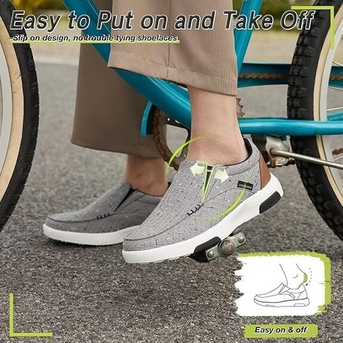 OrthoComfoot Mujer Ortopédicos Sin Cordones Mocasines Zapatos para Caminar Tenis talla 7 - Imagen 10 de 10