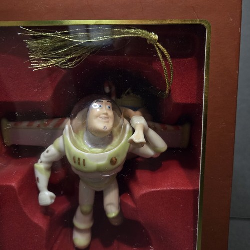 Disney Lenox Toy Story Buzz Lightyear Christmas Holiday Ornament Spaceman - Picture 5 of 24