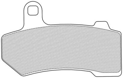 Drag Spec Organic  Front Brake Pads HARLEY, BUELL  #1720-0214