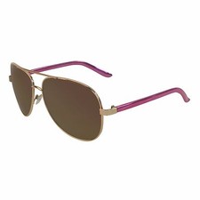 Polarized Rubber-Tip Aviator Sunglasses  