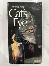 Cat’s Eye  (VHS 1991) Stephen King Horror Movie Drew Barrymore James Woods