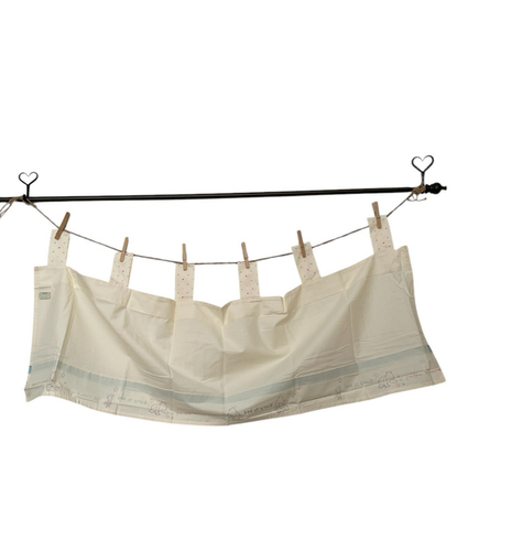 Disney Classic Pooh Window Valance A Bear And His Thing Tab Top 45x14 In. - Picture 6 of 15