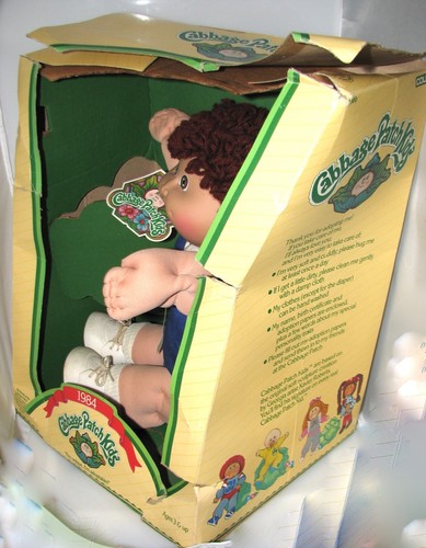 De colección 1984 Cabbage Patch Kids: Lowell Lonnie ~ Xavier Roberts con caja y papeleo - Imagen 6 de 12