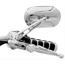 Kuryakyn by Kellermann 1430 Magnum Custom Oval Flat Mirrors - Manual (Pair)