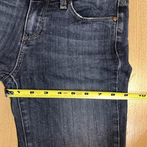 Paige Jeans Womens Tag 26 X 29.5 Blue Verdugo Ultra Skinny Distressed Low Rise - Picture 10 of 12