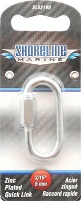 1/4-Inch Shoreline Marine Plated Quick Link 1/4-Inch Shoreline Marine Plated Quick Link