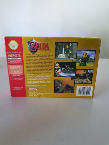 The Legend of Zelda Ocarina of Time (Nintendo 64, 1998) Boxed +Freepostage - Picture 3 of 24