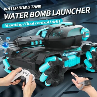 RC Kampfpanzer 2,4 G   Groß/ interaktiv & mit Schussfunktion   Top Jungenspielze