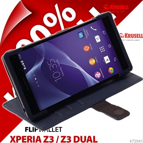 Funda billetera abatible Krusell Malmo para Sony Xperia Z3/Z3 doble - Imagen 2 de 12