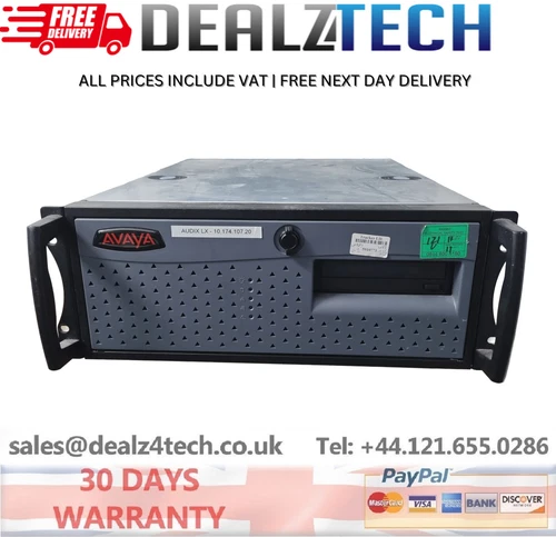 Avaya Intuity Audix LX S3210R Message Server 