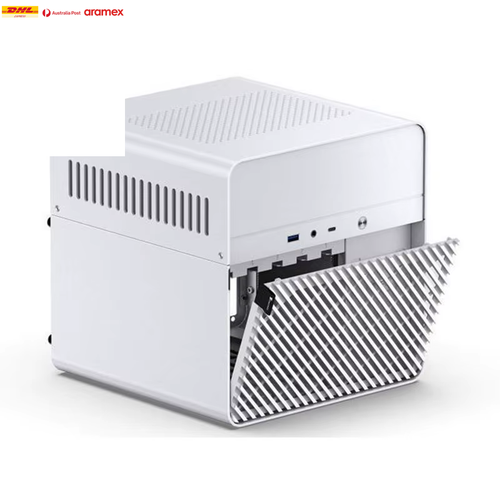 N2 ITX Mini NAS Server Small Case All-In-One Aluminum Suitcase Portable Case 5 H - Picture 4 of 8