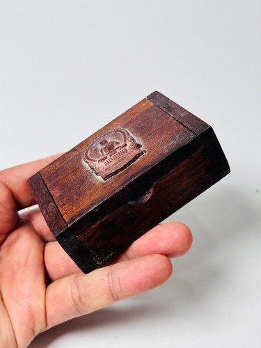 Old wood gift box set Mini LP Tim Amulet Magic Yantra Phra Pidta buddha Talisman - Picture 9 of 19