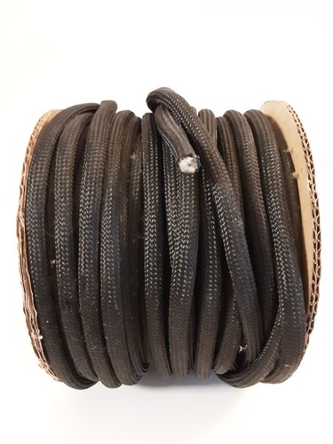 Black Nylon Braid Rope Textiles Antenna Rope Paracord? 33 Yards - Zdjęcie 4 z 5