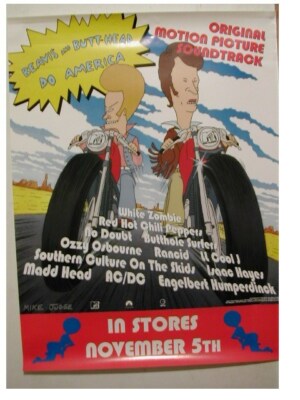 Beavis and Butthead Poster Butt-Head Butt Head | eBay