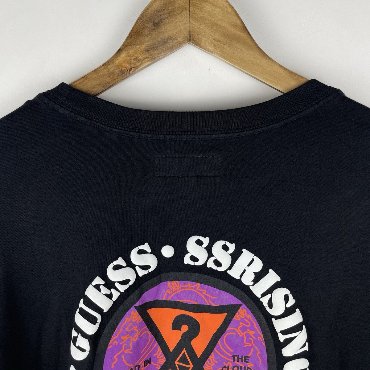 GUESS x 88rising LS Shirt Mens Small Black Head In The GUESS x 88rising LS Shirt Mens Small Black Head In The