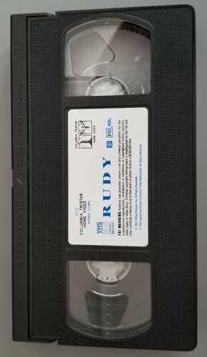 Rudy (VHS, 1994)(Drama)(Sports)(Football) Sean Astin, Ned Beatty! - Picture 5 of 6