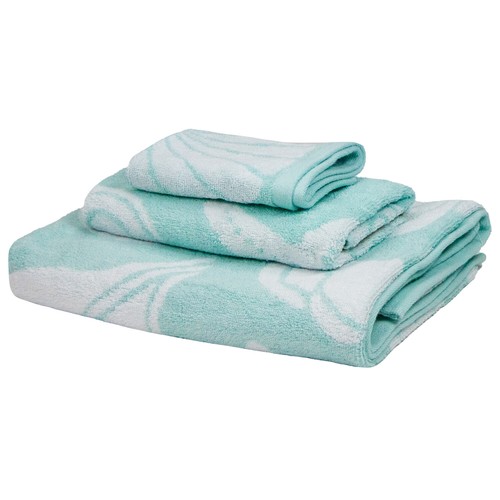 3 Piece Bathroom Towel Set - Seashell Ocean Beach Pattern - Color Options - Soft - Picture 7 of 45