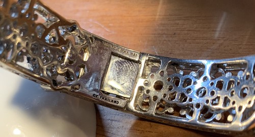 Judith Ripka .925 Sterling Collection Brillant Zirkonia Armreif Armband - Bild 3 von 7