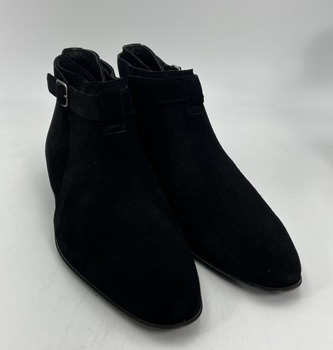 IRO Men's Black Suede Shoes Boots NEW Without Box Size 41 (8.5) MM38 Youri AA256 - Picture 2 of 11