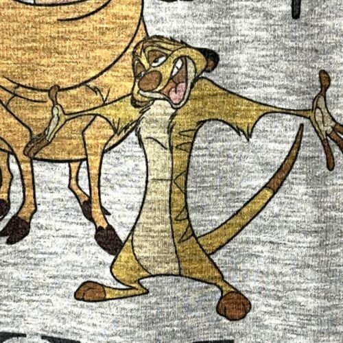 NEU Disney Der König der Löwen Langarm Sweatshirt Gr. Large grau Unisex - Bild 4 von 11