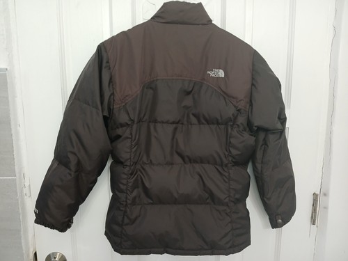The North Face Jacket Youth large Brown Down Puffer Coat Outdoors Coat Girls - Picture 2 of 14