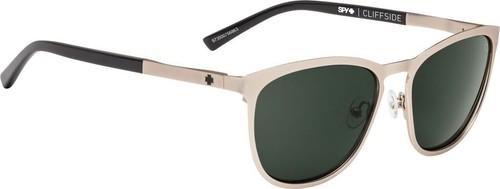 Neu Spy Optic Sonnenbrille Cliffside Matt Gold Glanz Black Happy Grau Grün Linse - Bild 3 von 7