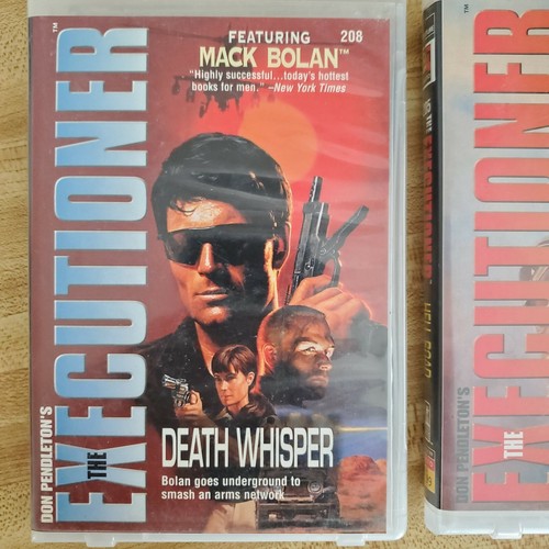 2- Mark Bolan The Executioner Don Pendleton 205 & 208 audio book cassette tapes - Foto 2 di 6