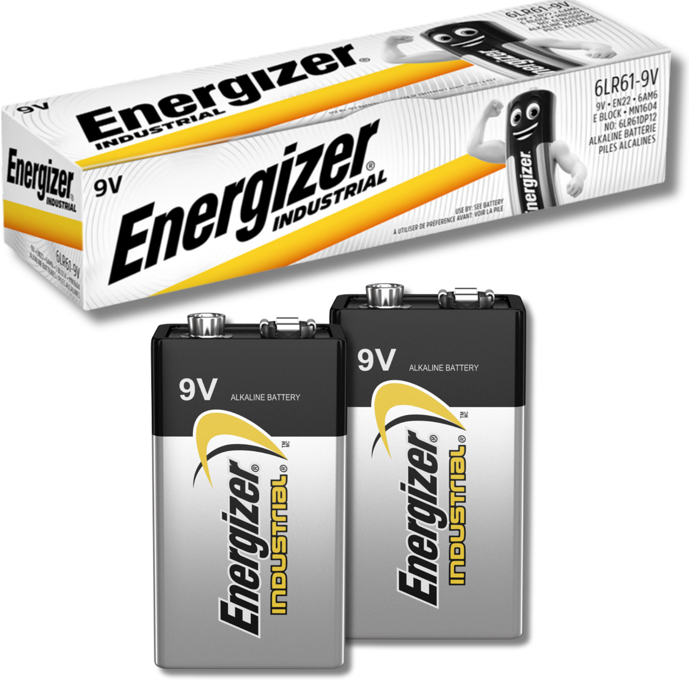 Energizer 9V Industrial Batteries Pack Of 12 ENGIND9V - Image 12