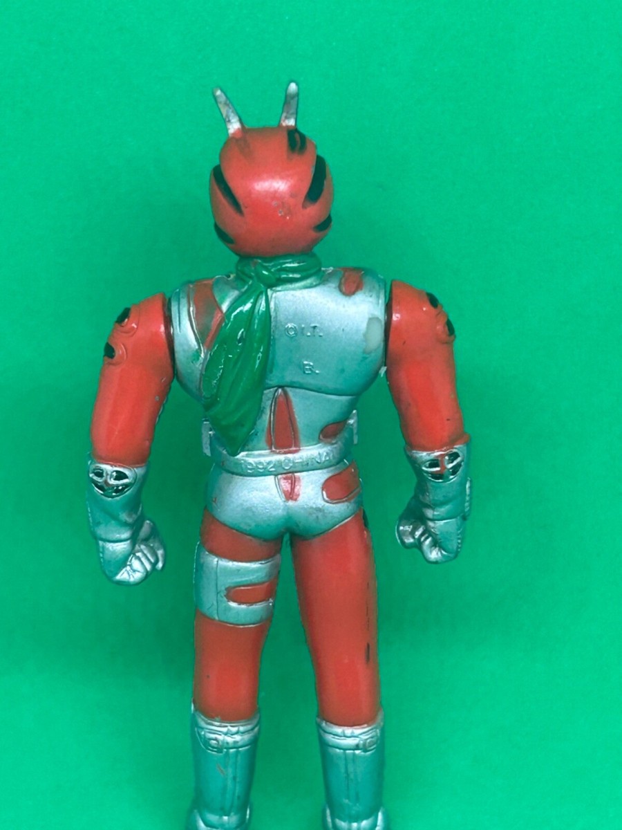 ☆ Kamen Rider ZX Retro Soft Vinyl Figure 1992 Bandai Masked ☆ Kamen Rider ZX Retro Soft Vinyl Figure 1992 Bandai Masked