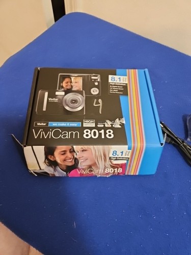 Vivitar Vivicam 8018 - 8.1 MP Kompakt-Digitalkamera - Schwarz - Open Box - Bild 7 von 7