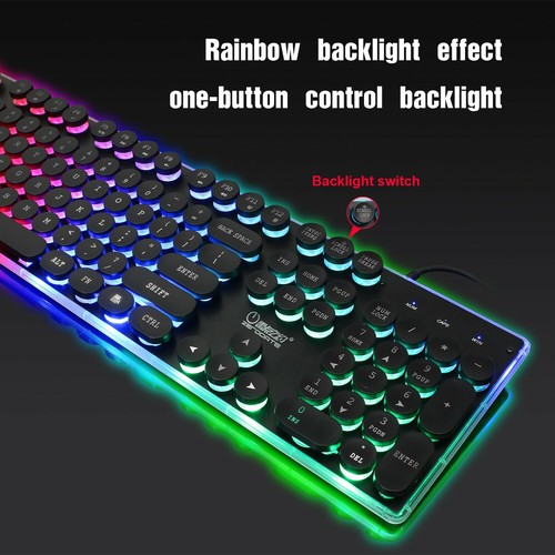 X2 Pro Computer Video Gaming PC Keyboard Game Panel Keypad LED Color DPI Mouse - Picture 12 of 17