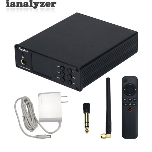 Black DA10 Dual Core ES9038 DSD512 USB Decoder HiFi DAC Headphone Amplifier - 第 1/8 張圖片