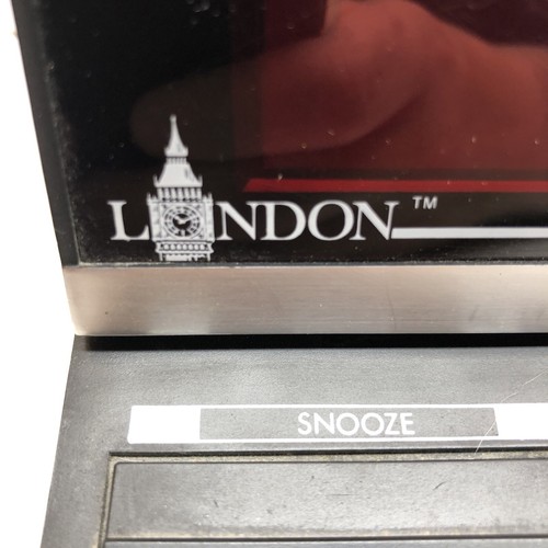 Vintage London Digital LED Alarm Clock Model DC-3170 With Battery Back Up. READ - Picture 6 of 11