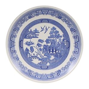 A Spode Willow Pattern Blue Room Collection Cake Serving Plate Ebay Image Is Loading A Spode Willow Pattern Blue Room Collection Cake