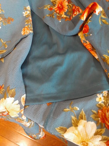 The General Good Damen Größe M Rylie Rüschen Blumen Maxikleid Blau Stitchfix Neu mit Etikett - Bild 8 von 8