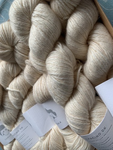 Luxury set of 6 skeins of baby alpaca, cashmere, silk Alpacino DK - Picture 3 of 5