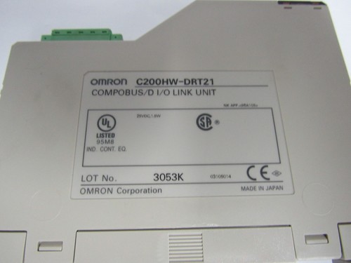 UNIDAD DE ENLACE DE E/S COMPBOUS/D OMRON C200HW-DRT21 - Imagen 7 de 7