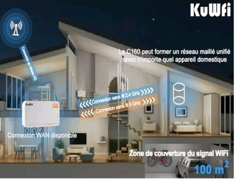 box 5G Kuwfi version esim neuf - Photo 16/18