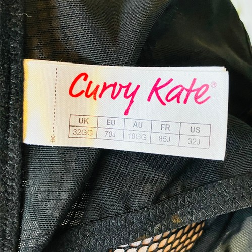 NWOT Curvy Kate Gin Fizz Longline Bra - Black/Blush - 32GG UK/ 32J US - Picture 5 of 5