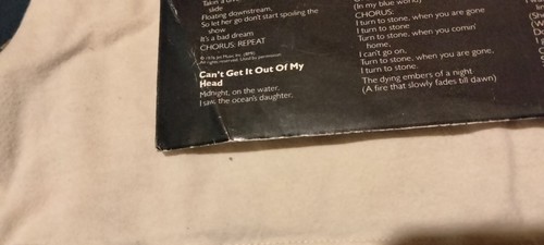 E.L.O. Lable Error,Wrong Label On One Side/Rare Hard To Find - Picture 15 of 22