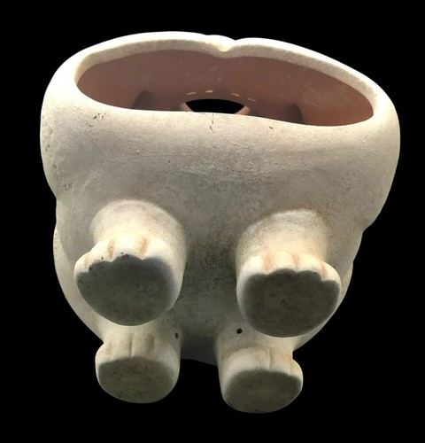 Handcrafted Ceramic Cat Chiminea With Whimsical Design For Indoor/Outdoor Use 11 - Picture 7 of 12